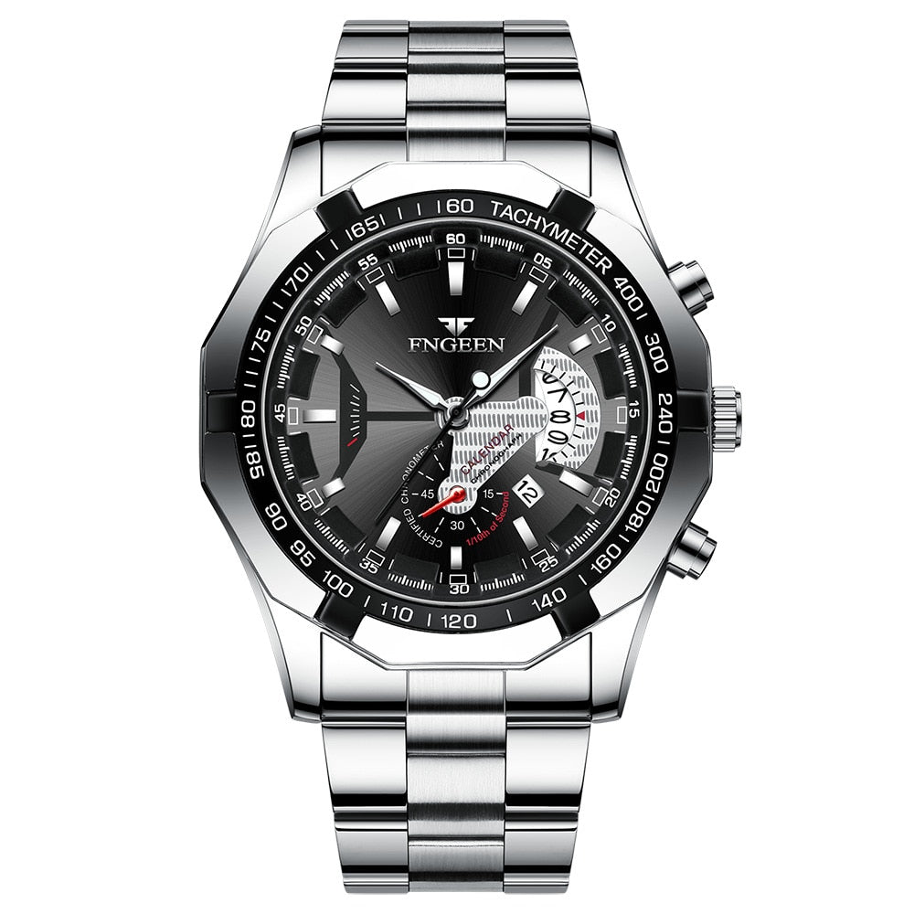 Wristwatch Waterproof Luxury Men´s Clock