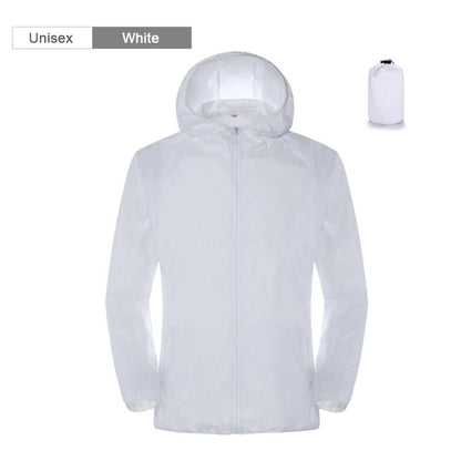 Clothes Quick Dry Skin Windbreaker With Pocket