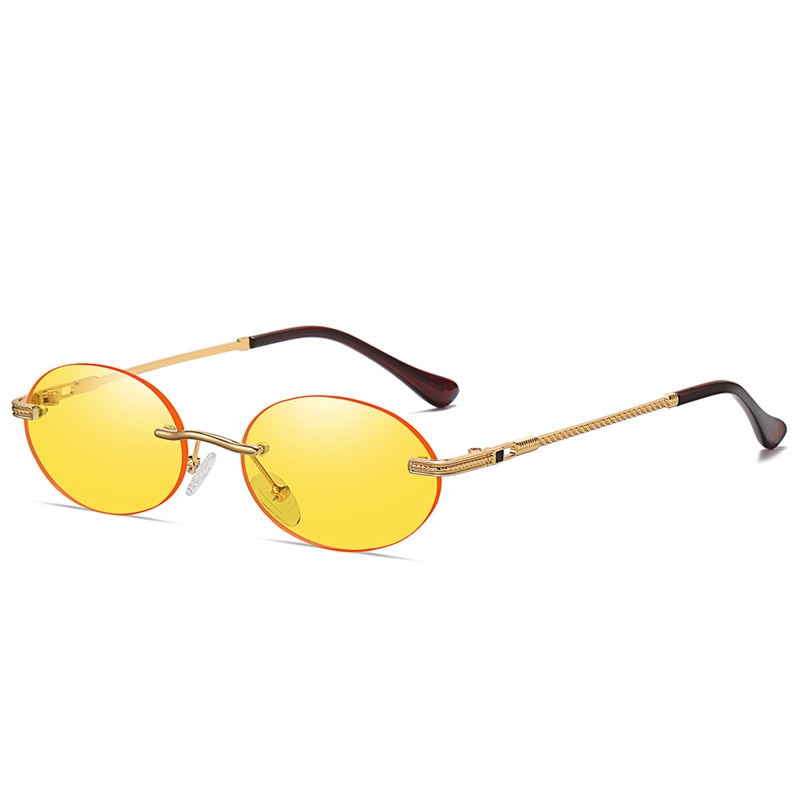 Oval Retro Sunglasses Women High Quality Eyeglasses