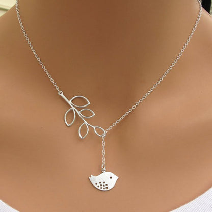 Tiny Heart Choker Necklace for Women Silver Color Chain Small