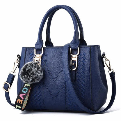 Bolso de mujer azul oscuro