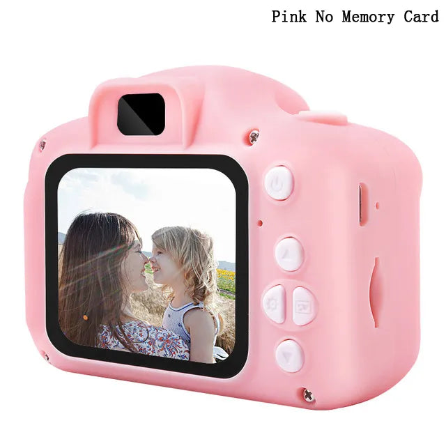 Mini cámara para niños Pink No Memory Card