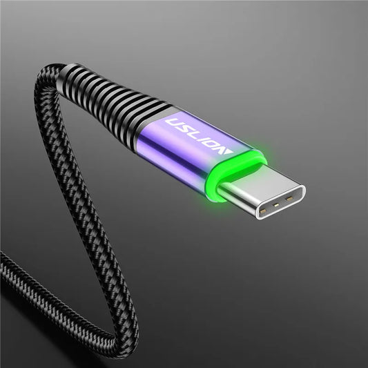 USB tipo C Purple