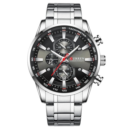 Reloj de hombre Silver Black