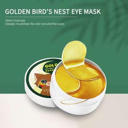 24k Gold Hyaluronic Acid Eye Mask 60pcs Moisturizing Anti-Aging