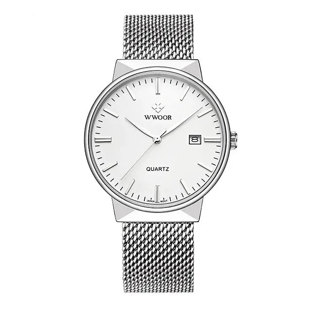 Reloj de pulsera Silver White