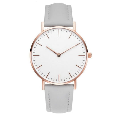 Top Brand Ladies Casual Quartz Watch Steel