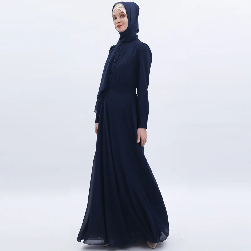 Abaya Navy Blue