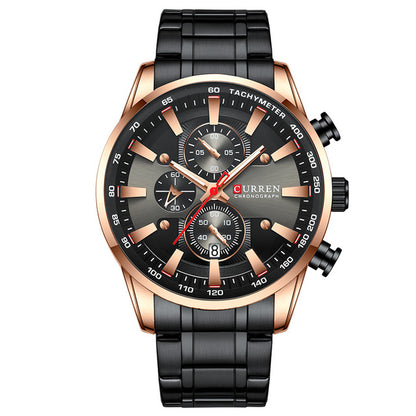 Men’s Watch Sport Waterproof Wrist Watches Chronograph Date