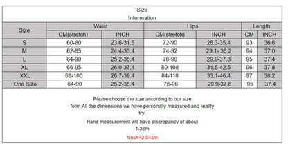 Waist Pants Waterproof Knitted Fitness Skinny Spandex Jeggings