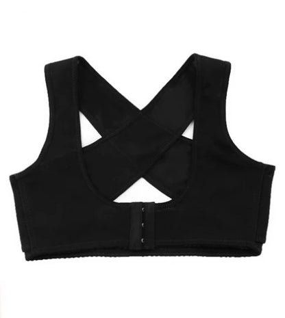 Chest Posture Corrector Belt Black