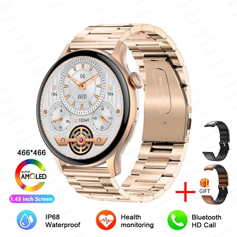 Smartwatch Gold Steel 2