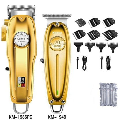 Kit Electric Cordless Hair Trimmer Hair Cut Machine