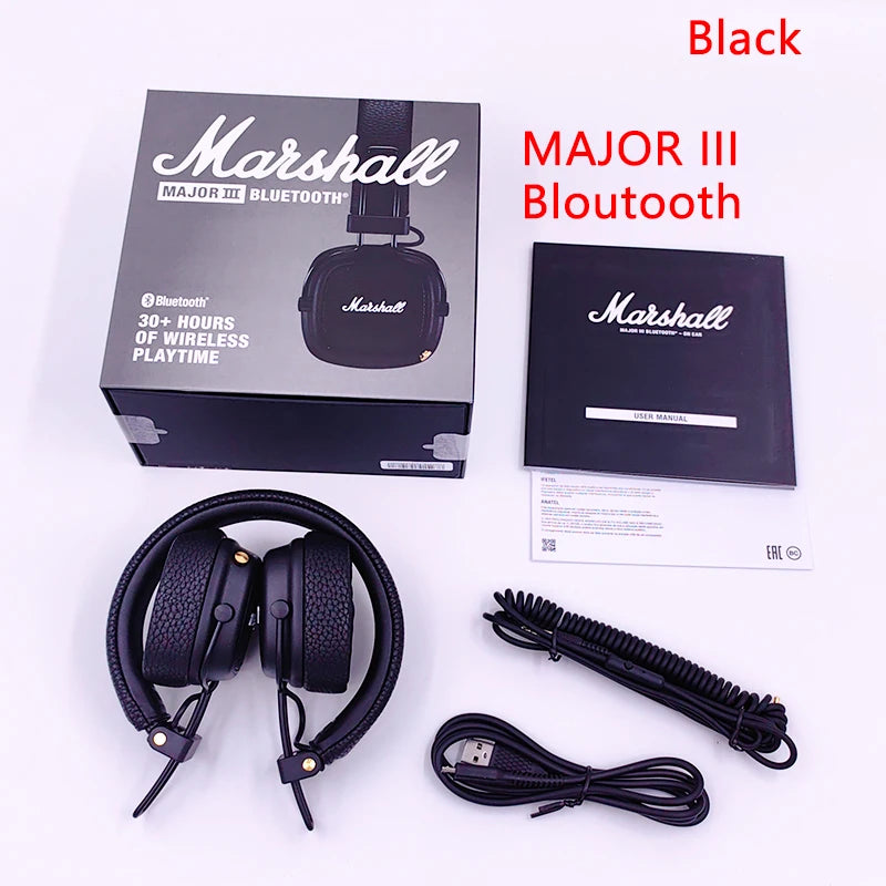 Auriculares inalámbricos Black Major III Bluetooth