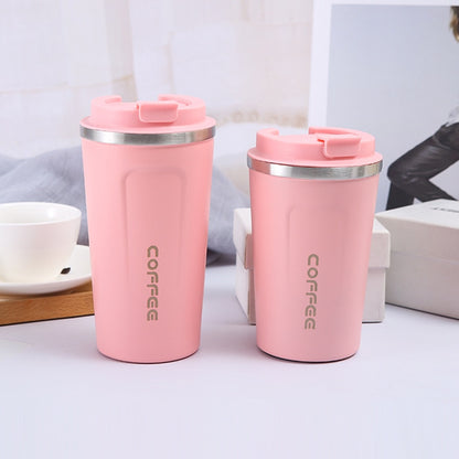 Stainless Steel Coffee Cup 380/510ML Thermos Travel