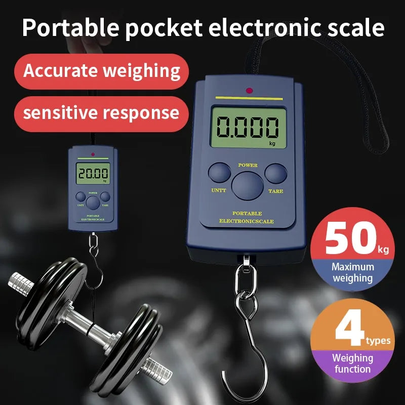 Digital Handy Pocket Weight Hook Scale