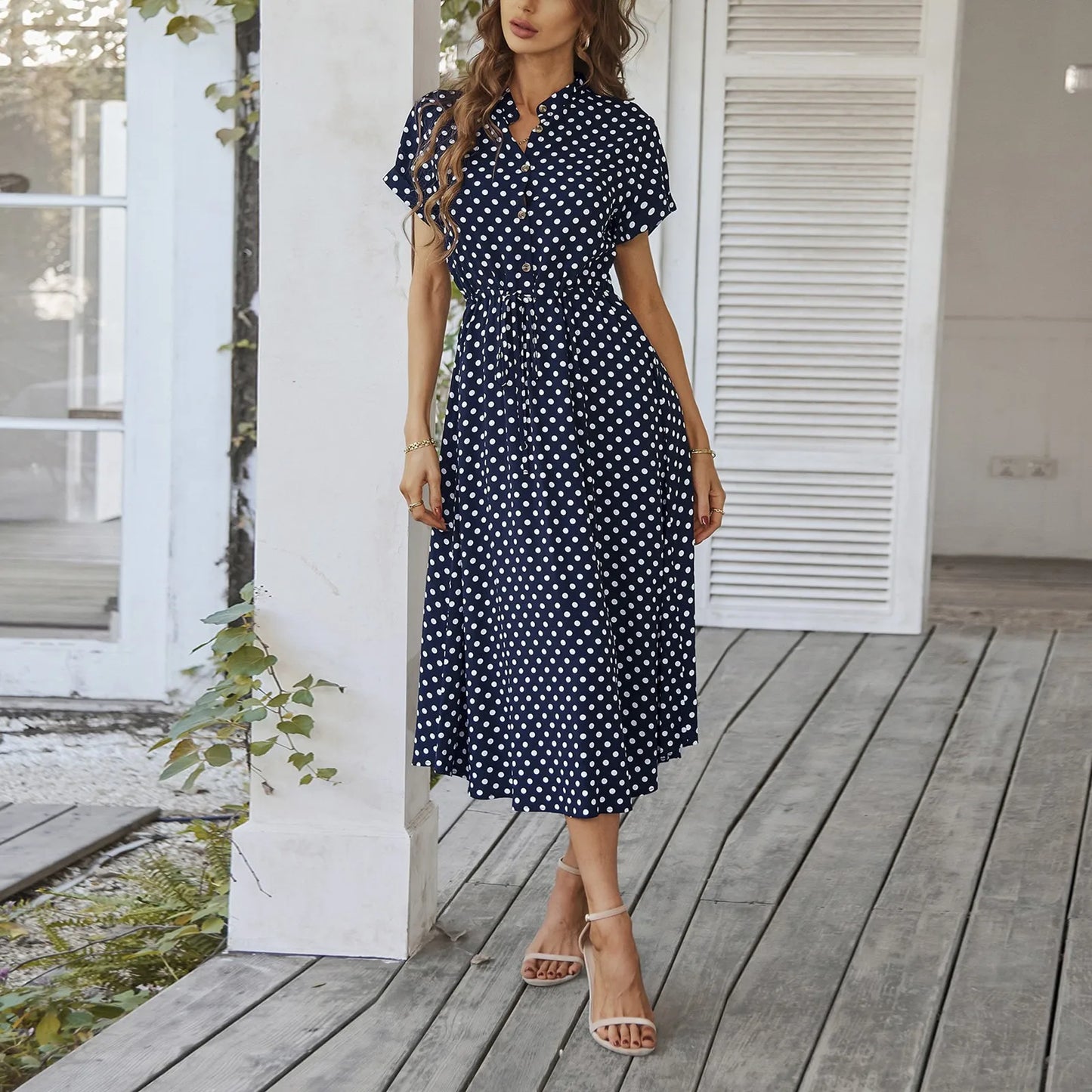 Maxi Dress Navy
