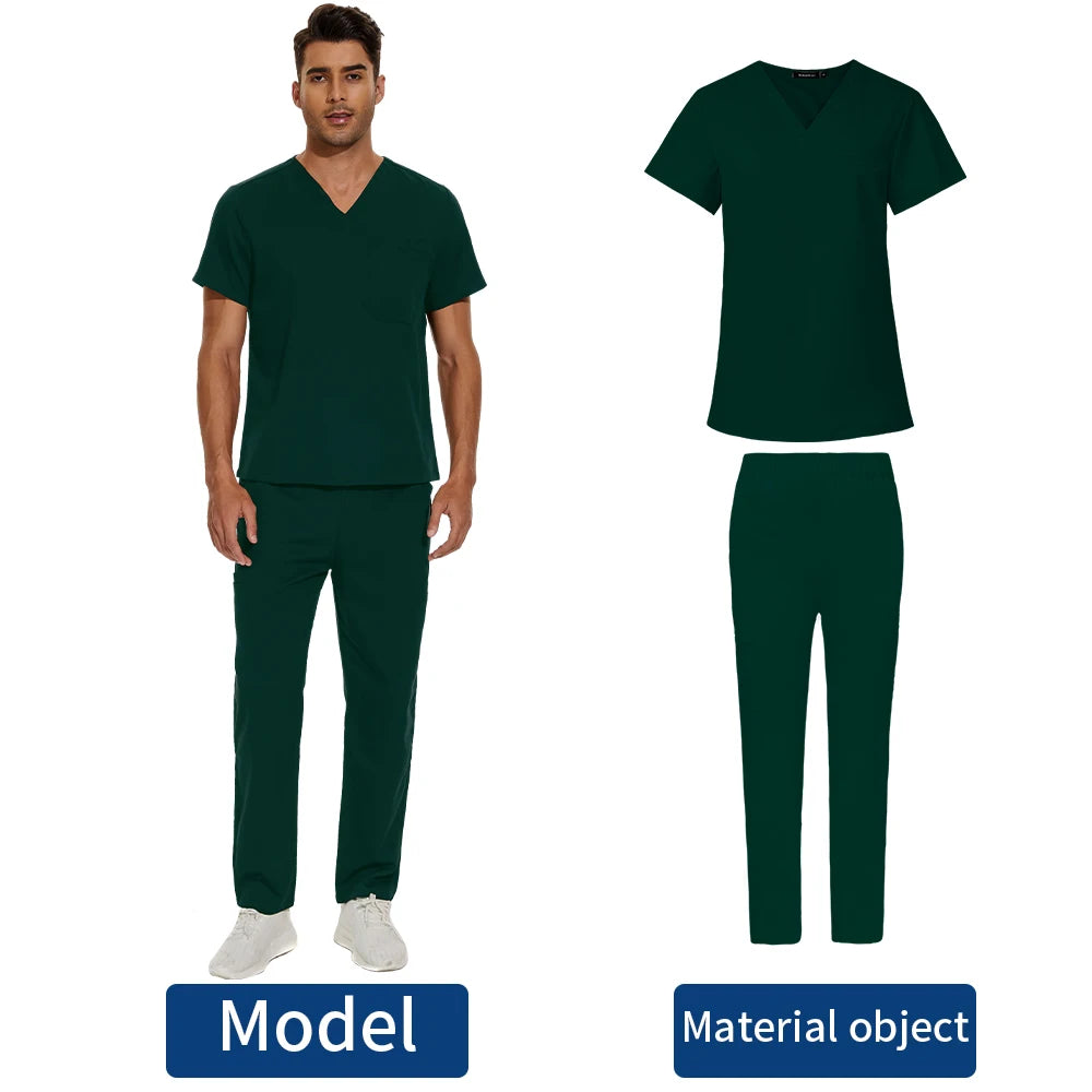 Men's Scrubs Green