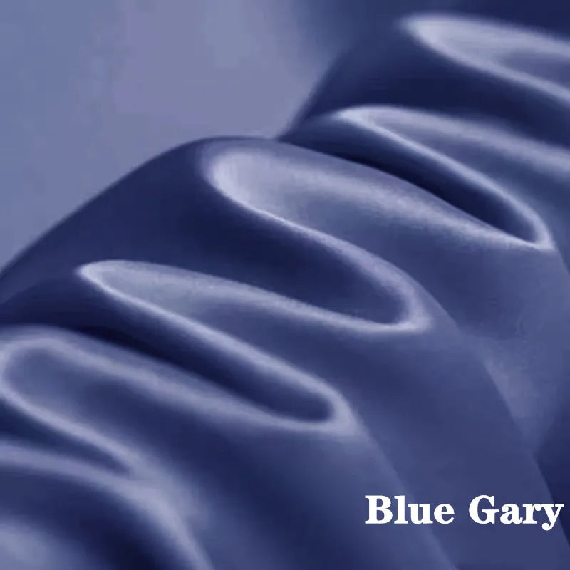 Vestido SAtinado Blue Gary