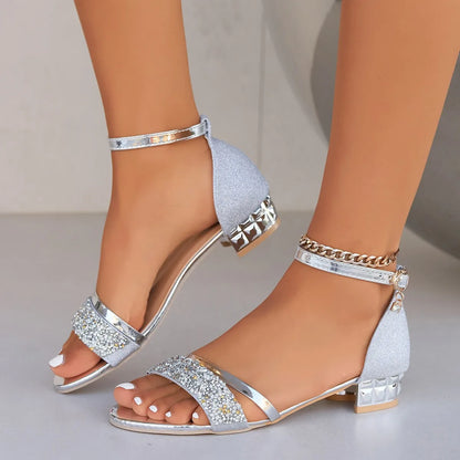 Luxury Sandals Silver
