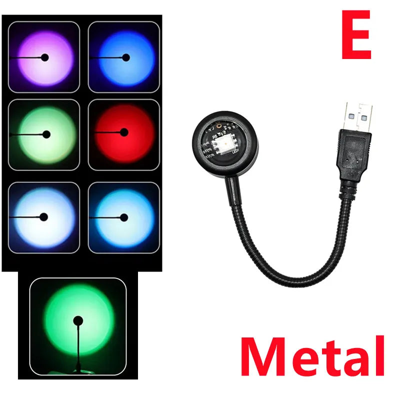 Lámpara led Metal tipo E