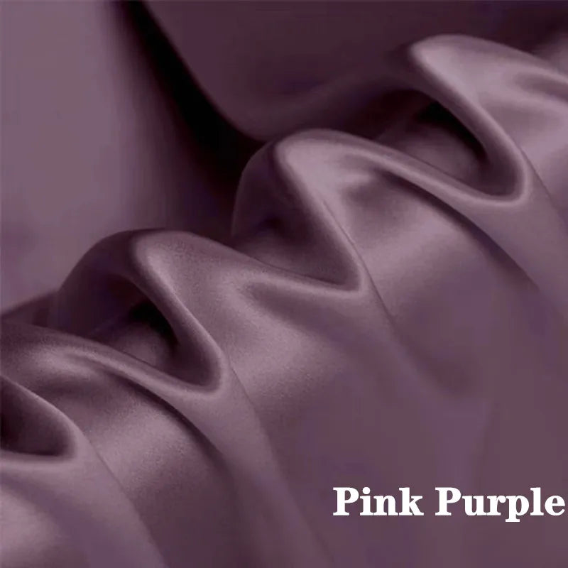 Vestido de Satin Pink Purple