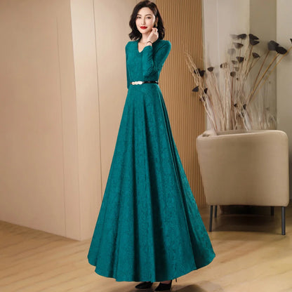 Overlength Dress Green A