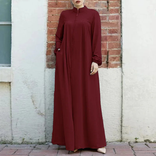Muslim Dress Claret