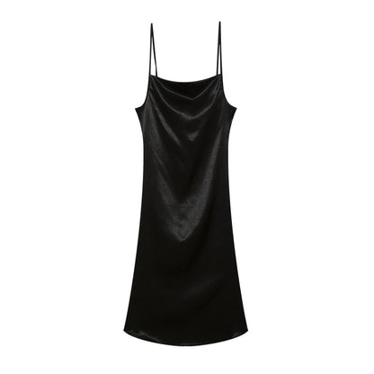 Vestido liso Black