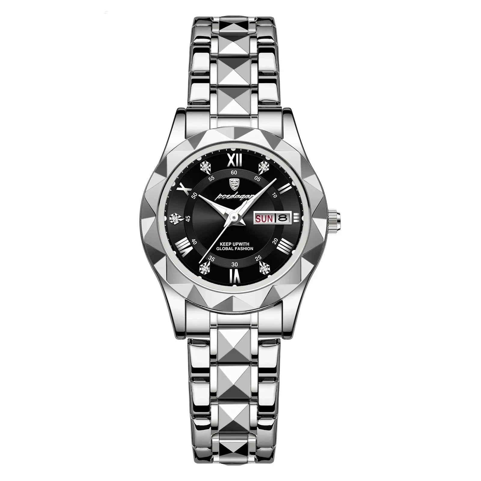 Reloj para mujer Silver Black