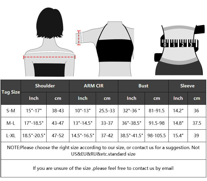 Posture Corrector Shoulder Breast Support Push Up Tops