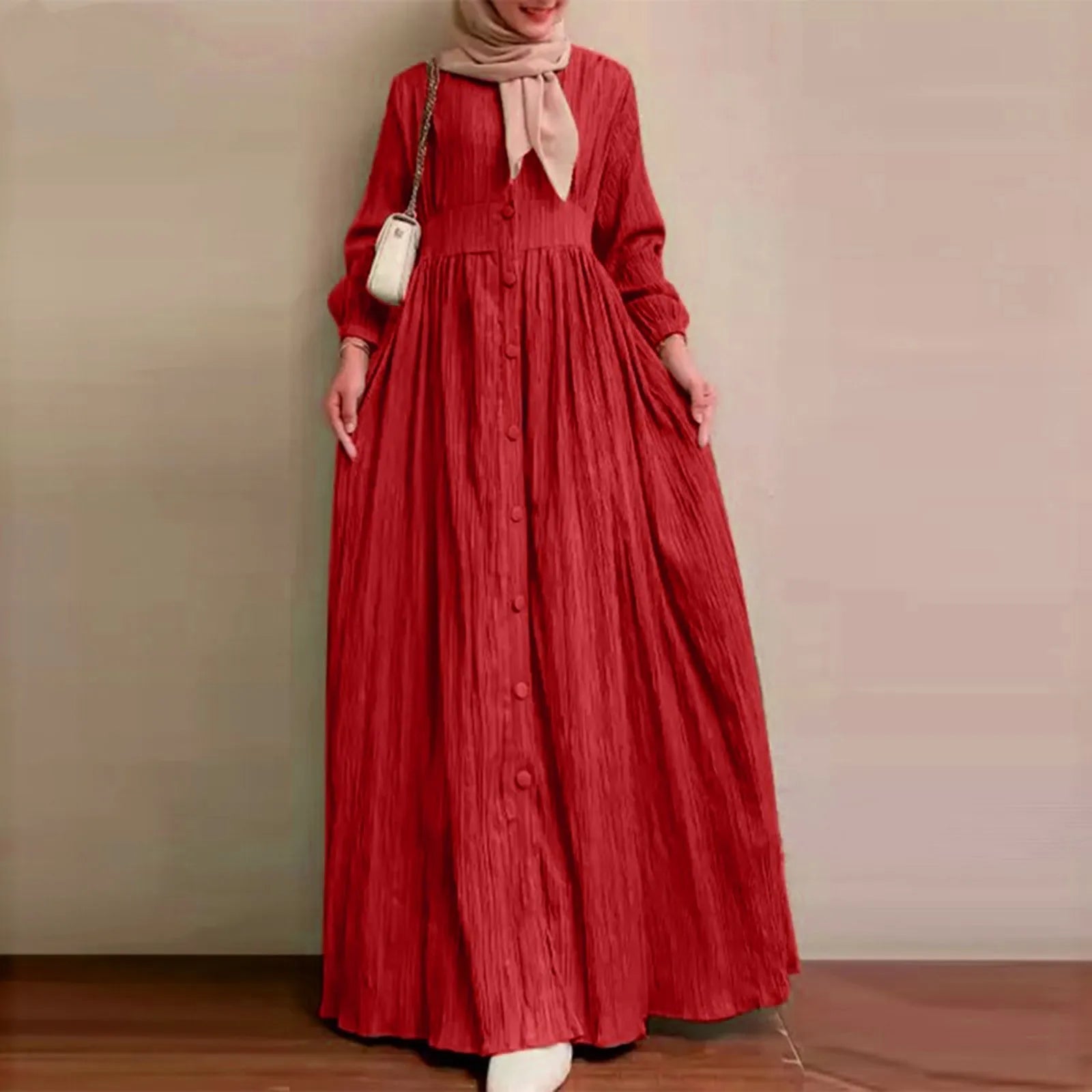 Abaya Red