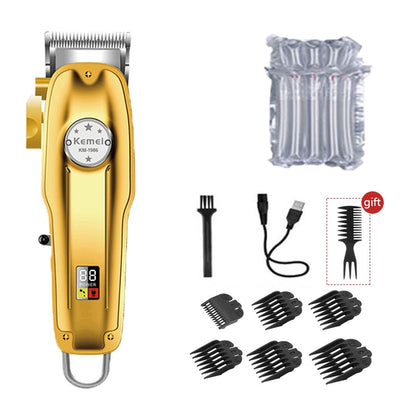 Kit Electric Cordless Hair Trimmer Hair Cut Machine