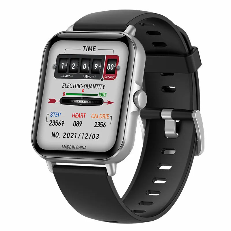 Smartwatch Silver Black