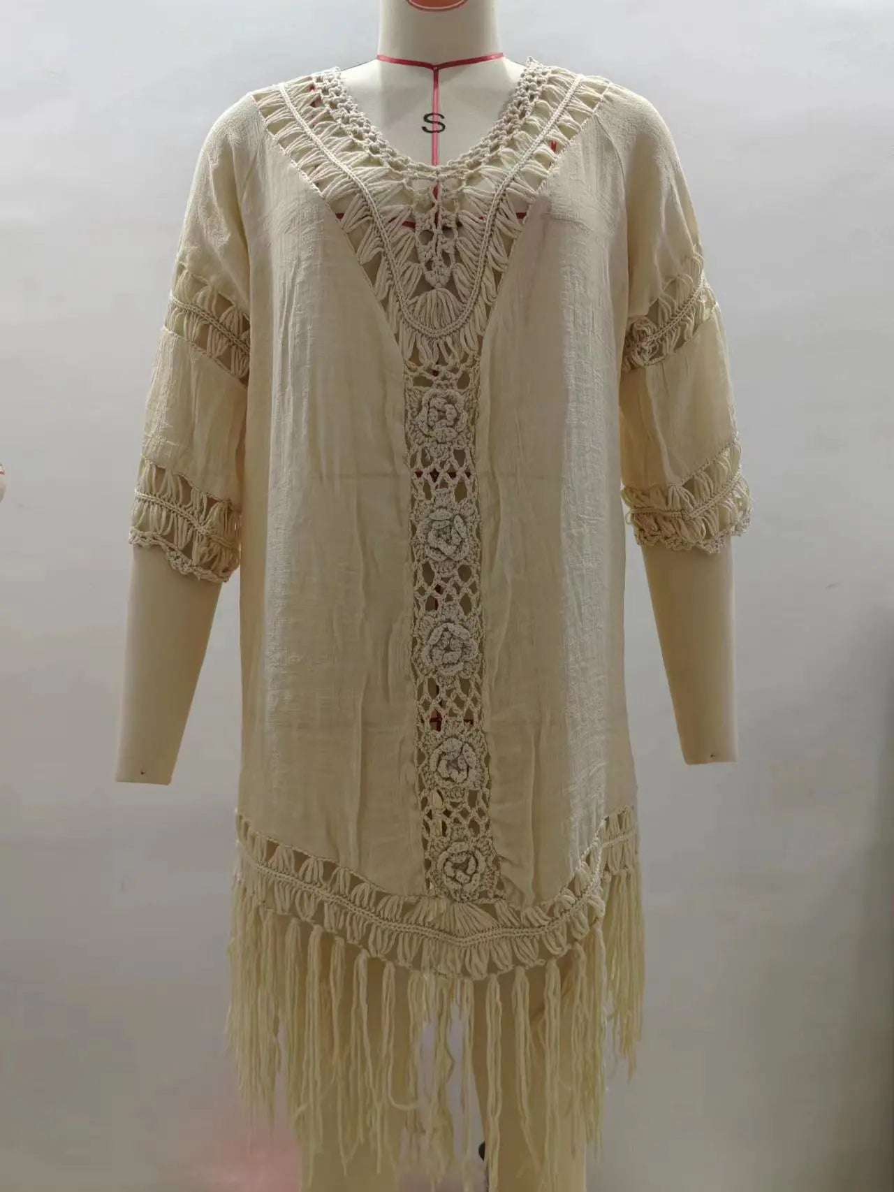 Beach Cover Up Beige