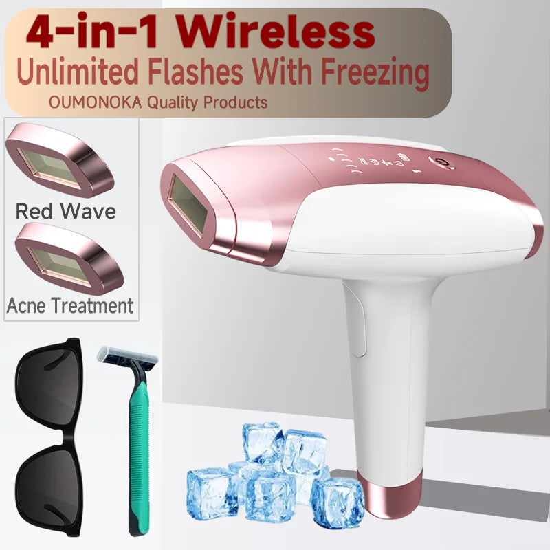 IPL Laser Epilator Unlimited Flashes
