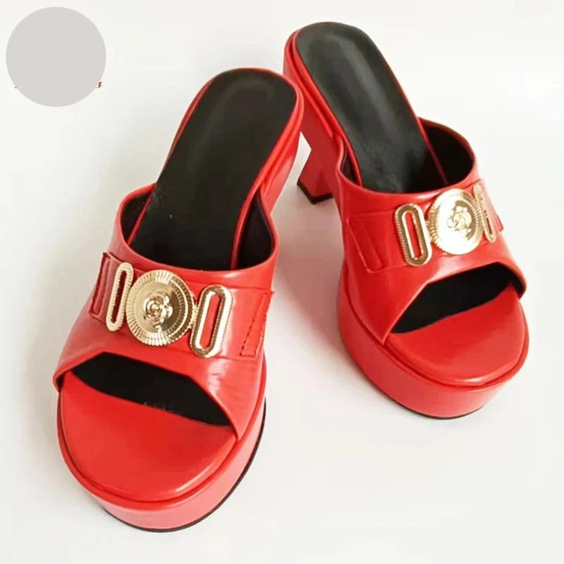Zapatos de tacón Red