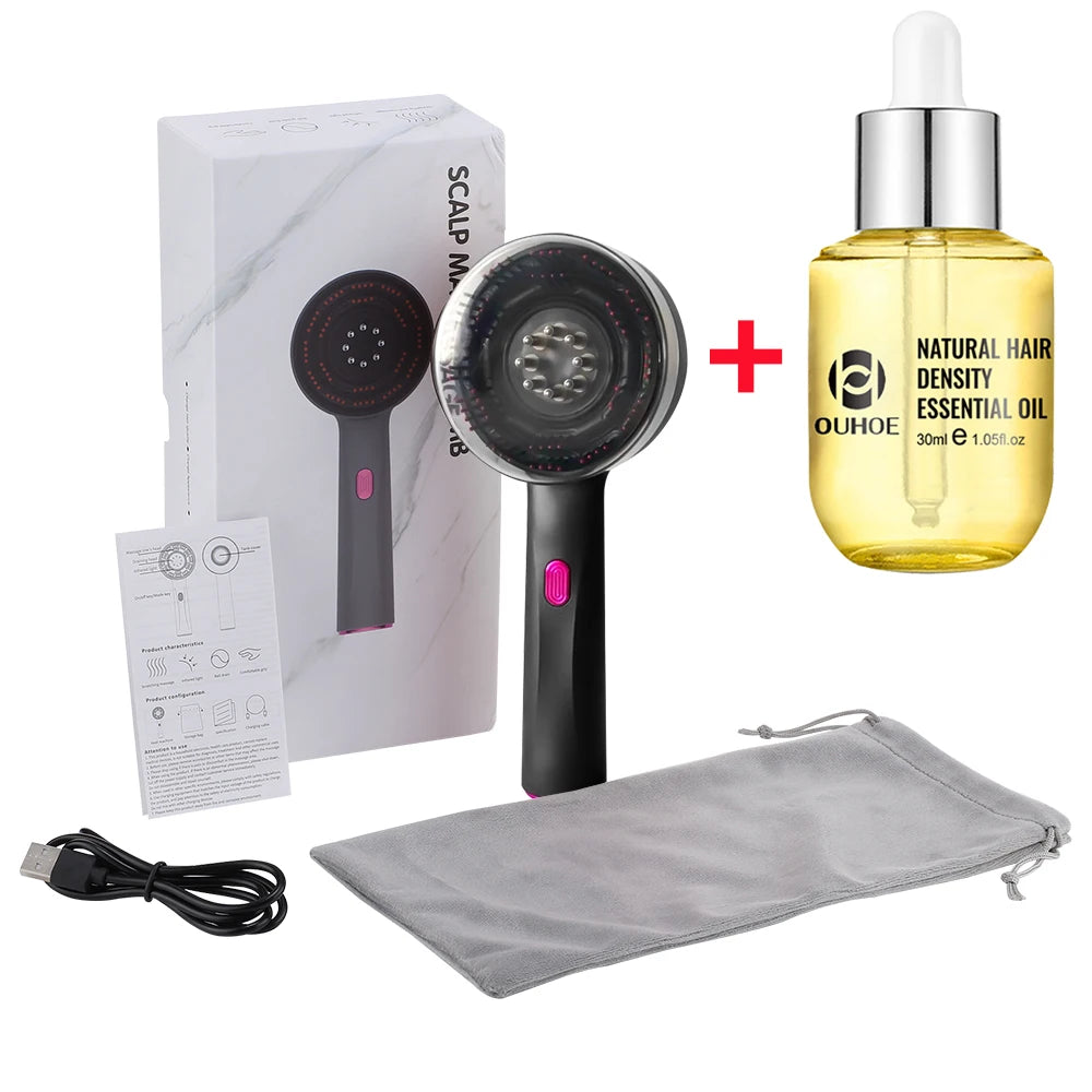 Laser Comb black + oil