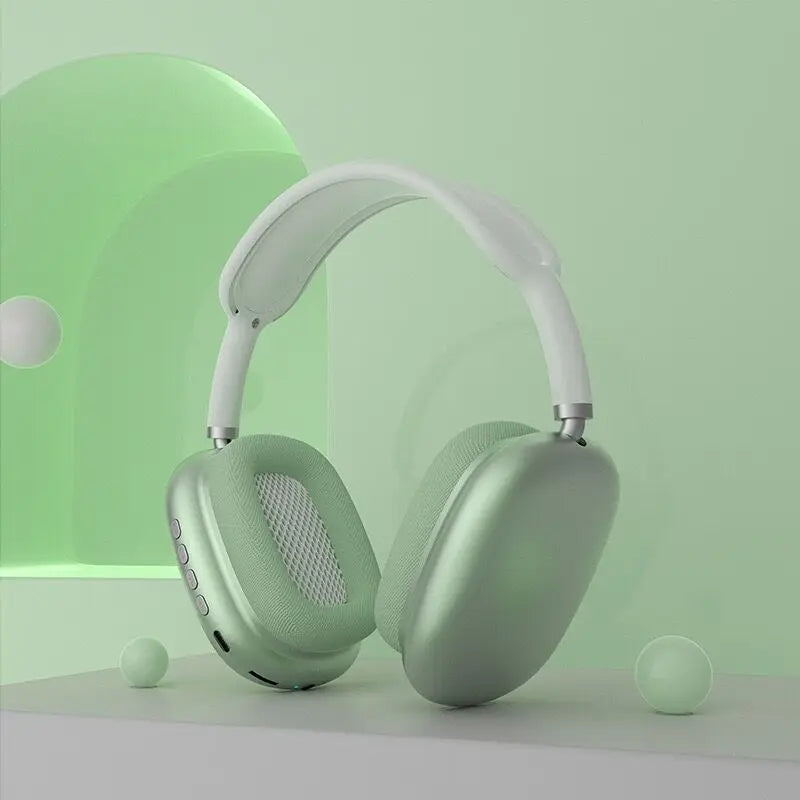 Auriculares bluetooth P9 Green White