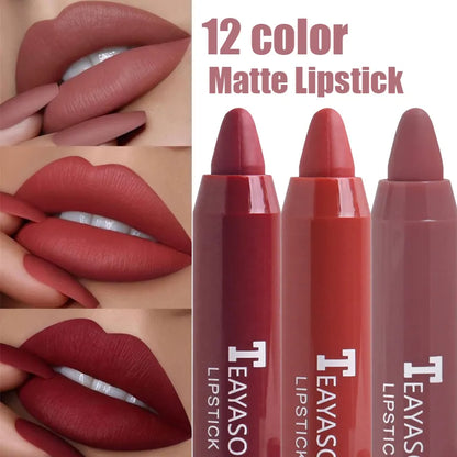 Lápiz labial 12 colores