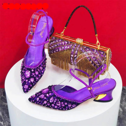 Bag Shoes Purple