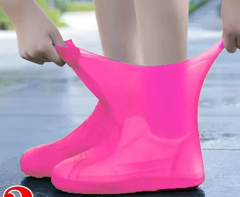 Silicone Shoe Covers Pink