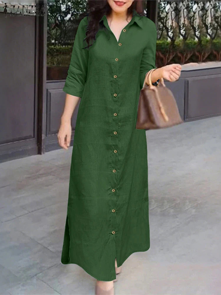 Autumn Dress Green