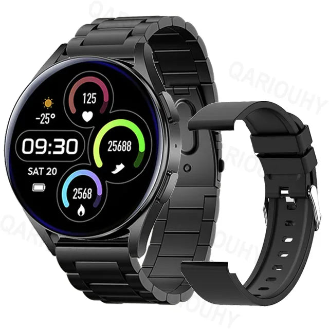 Smartwatch Black Steel