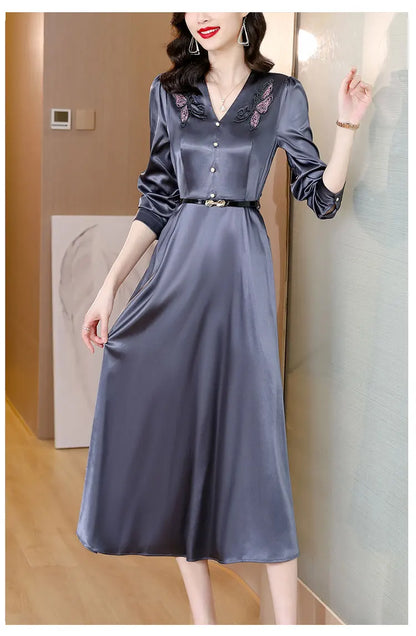 Vintage Dres Gray