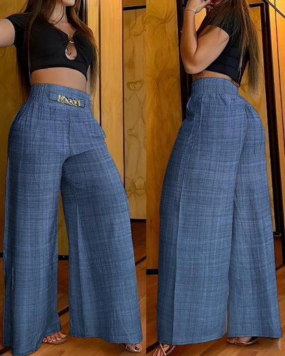 Women's Wide Leg Trousers