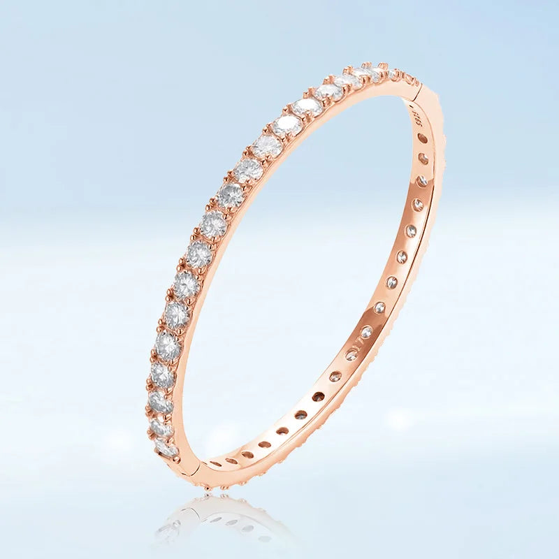  Bracelet Bangle Rose Gold color