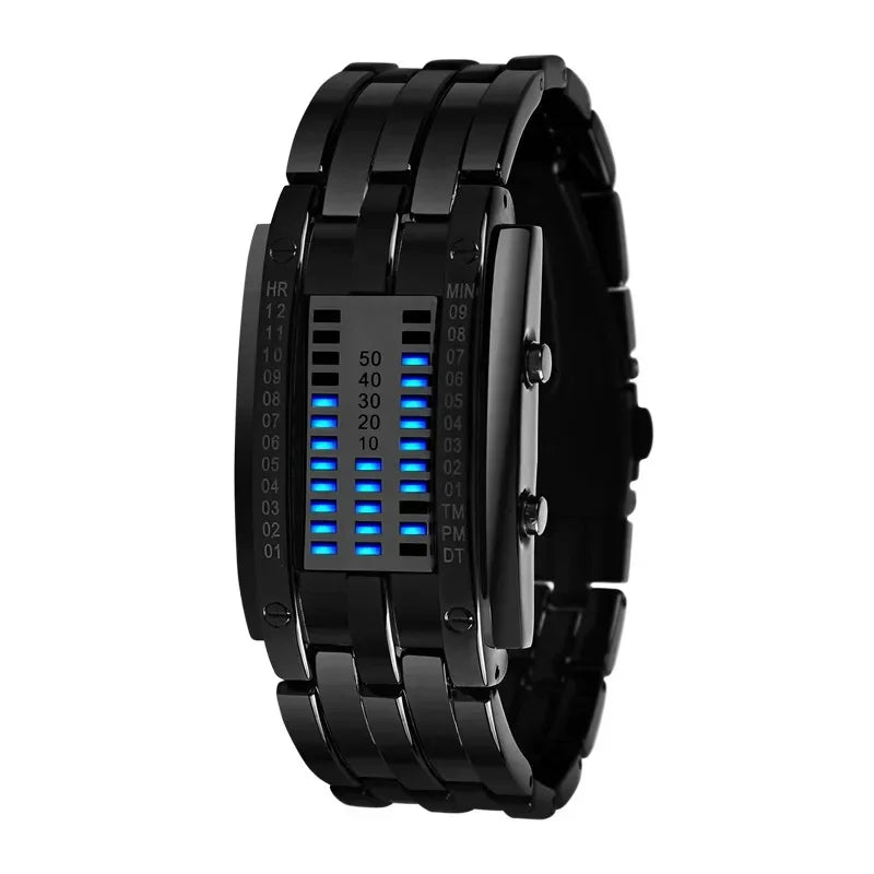 Binary Watch Women Black