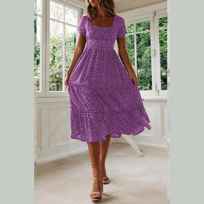 Vestido Floral Lavender