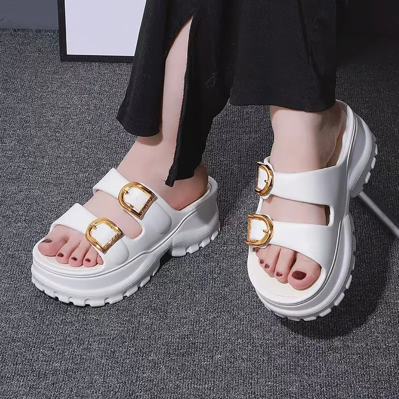 Chanclas de verano White